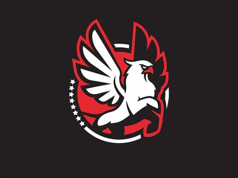 Griffin logo, Team logo design, Sports logo design