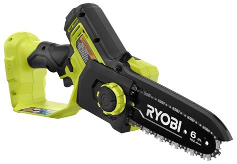 Ryobi 18V Compact Brushless 6-Inch Pruning Chainsaw - PTR