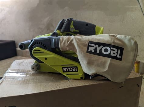 Ryobi cordless sander brushless, Furniture & Home Living, Home ...