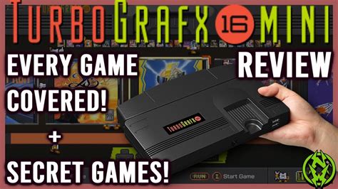 TurboGrafx-16 Mini Review - EVERY GAME Covered + Secret Hidden Games ...