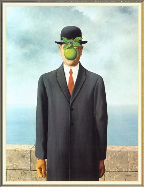 The Son of Man, 1964 - Rene Magritte - WikiArt.org