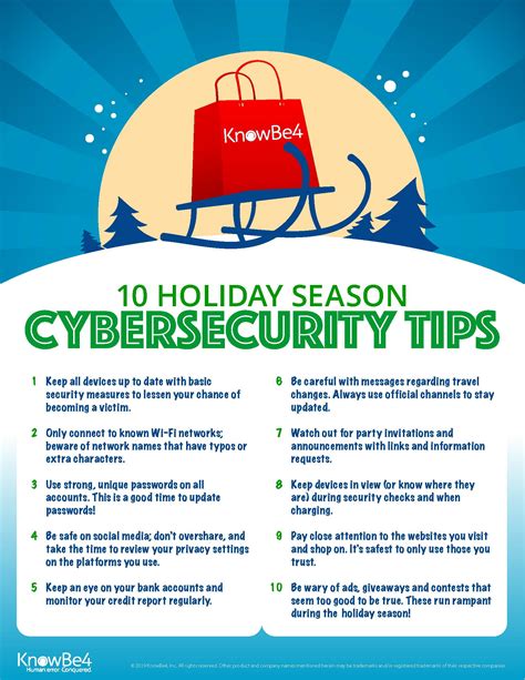 10 Holiday Season Cybersecurity Tips