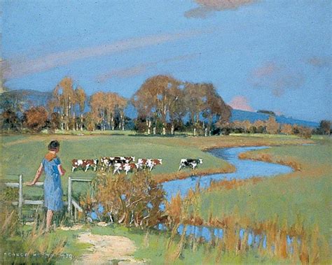 George Henry (1858–1943) - Pastoral | George henry, Landscape art, Art uk