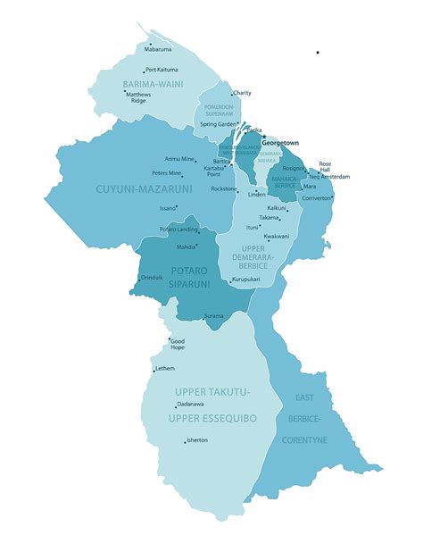 Guyana Maps & Facts - World Atlas