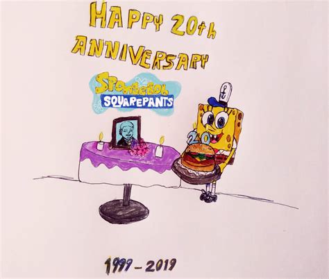 Spongebob Squarepants - 20th Anniversary by adelita03 on DeviantArt