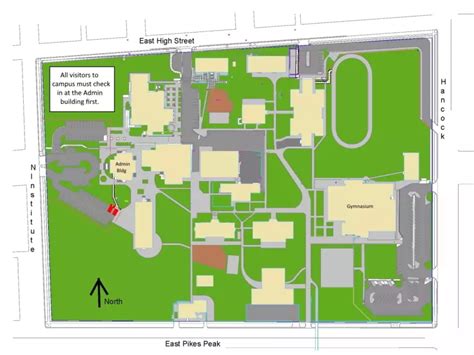 Map and Directions | CO School for the Deaf & Blind