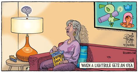 Illuminating Thoughts — Bizarro | Naked Cartoonist