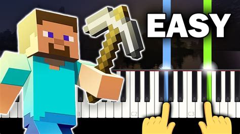 Minecraft - Wet Hands - VERY EASY Piano tutorial - YouTube