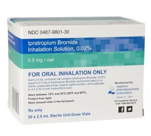 Ipratropium Bromide Inhalation Solution | Medline Industries, Inc.