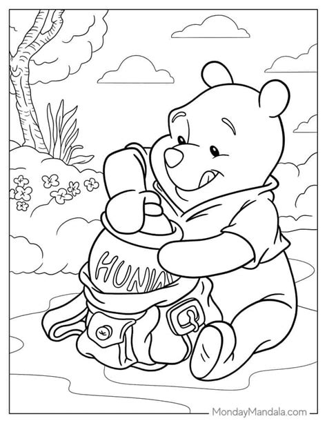 Winnie The Pooh Coloring Pages To Print