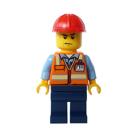 LEGO Construction Worker Minifigure | Brick Owl - LEGO Marketplace