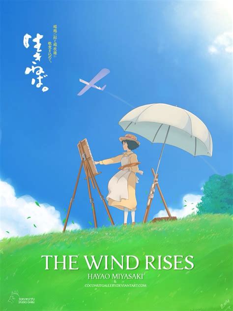 Ghibli Studios' The Wind Rises Poster