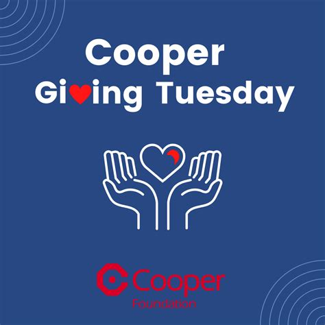 Giving Tuesday | The Cooper Foundation