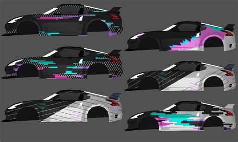 Race Car Livery Template