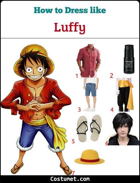 Monkey D. Luffy (One Piece) Costume for Cosplay & Halloween 2023 ...