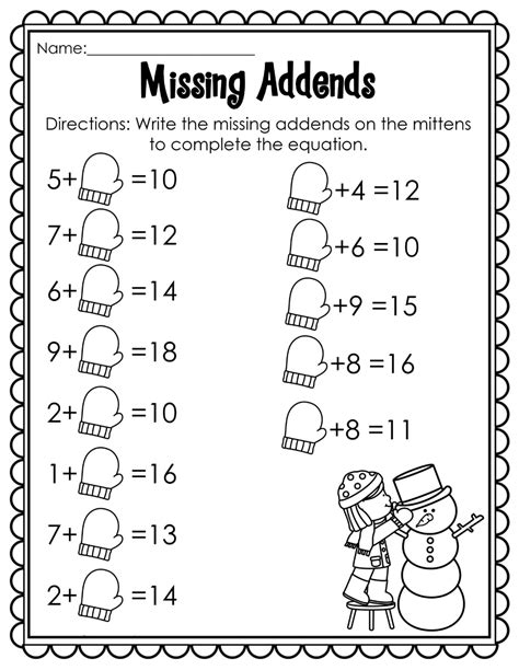 Fun Math Worksheets for Kindergarten | 101 Activity | Posting