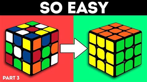 How to solve a Rubik’s cube | The Easiest tutorial | Part 3 | Rubiks ...