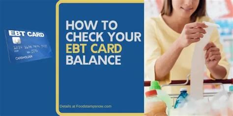 EBT Card Balance Check by State - Food Stamps Now