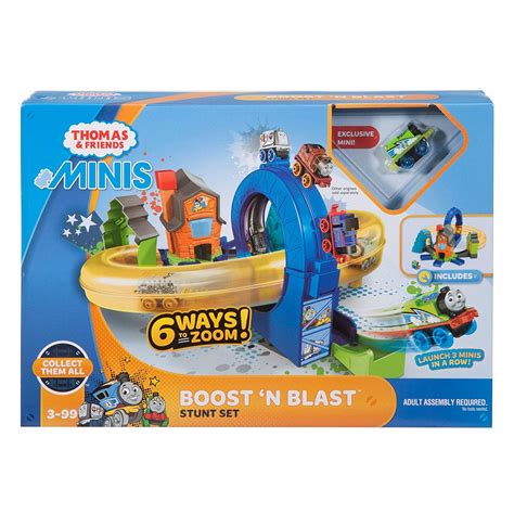 Thomas & Friends MINIS, Boost 'n Blast Stunt Set - Best Educational ...