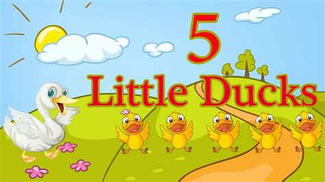 Five Little Ducks - Spring Songs for Children - Nursery Rhymes - By The ...