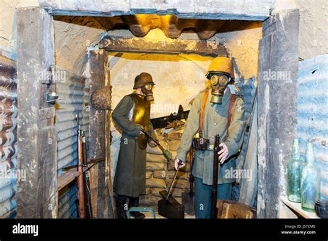 British soldiers in an underground bunker at the underground Battle of ...