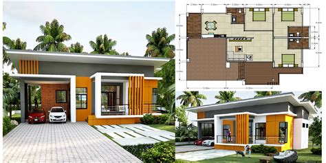 Modern Single Floor House Design Simple - pic-connect