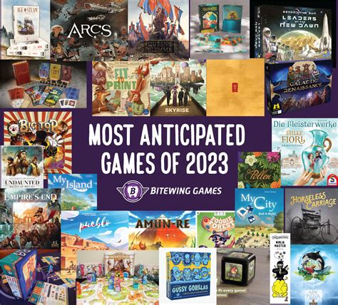 Most Anticipated Board Games of 2023 - Bitewing Games