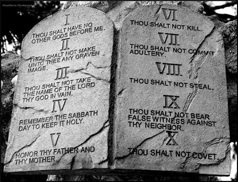 UNIQUE Stone Tablet Print of THE TEN COMMANDMENTS 8" x10" ready to be ...