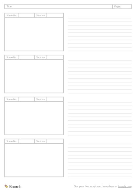 Powerpoint Storyboard Template Download