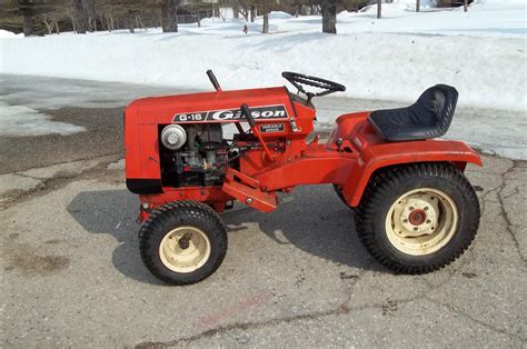 Gilson G16 Garden Tractor | Garden Tractor Forums