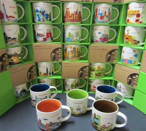 Starbucks YOU ARE HERE ~YAH~ RETIRED - City Mug - YOU PICK Multiple ...