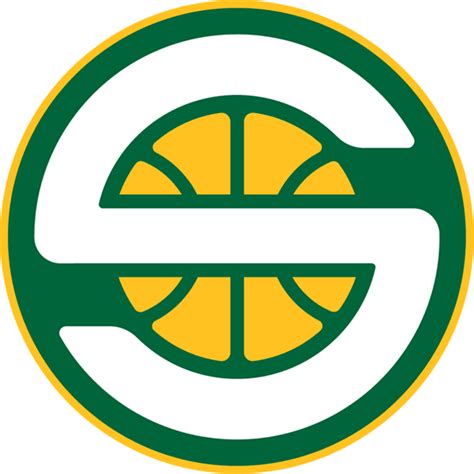 Seattle Supersonics Logo - Alternate Logo - National Basketball ...