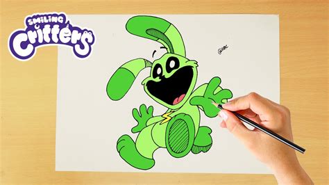 How to Draw Hoppy Hopscotch | Smiling Critters | Poppy Playtime Chapter ...