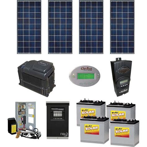 Off Grid 580W Cabin Home Solar System | Solar, Şimşek