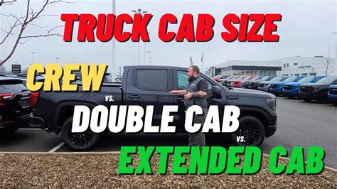 Truck cab sizes: Crew vs. Double cab vs. Extended cab. What is the ...