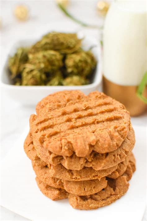 Easy Cannabis Peanut Butter Cookies » Emily Kyle, MS, RDN