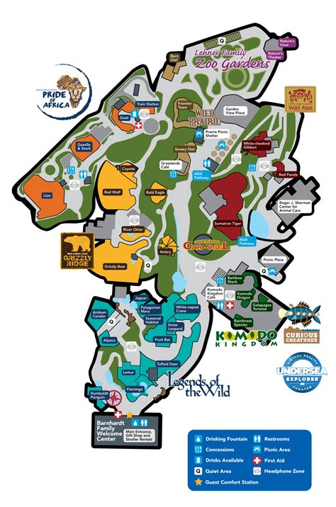 Zoo Map | Akron Zoo