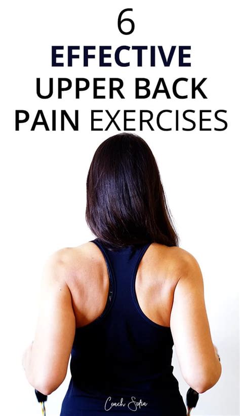 Upper Back Pain: 16 Best Exercises and Stretches (PDF included) - Coach ...