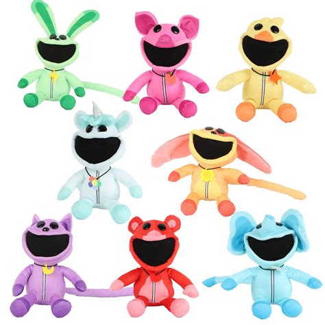 Smiling Critters Action Figure Plush Doll CatNap DogDay Hoppy Hopscotch ...