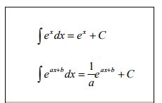 Exponential Integration - Advanced Higher Maths