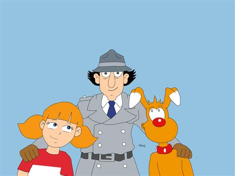 Inspector Gadget - Gadget , Penny and Brain by NiallNorwood66 on DeviantArt