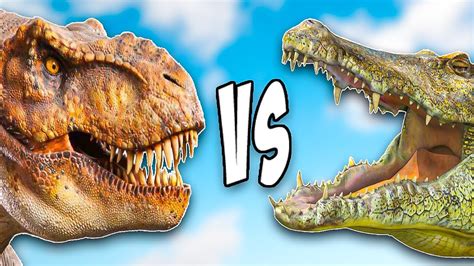 Crocodile Vs Dinosaur