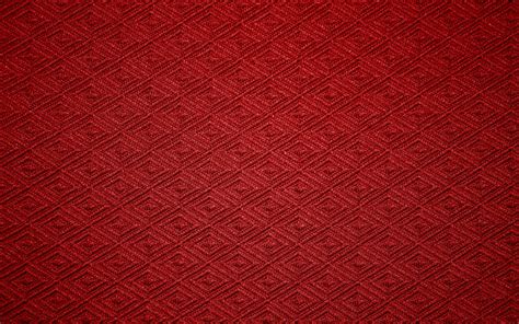 Download wallpapers fabric texture, 4k, vintage, rhombuses, red cloth ...