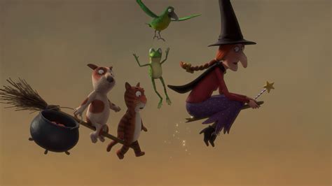 And the broom snapped in two! Room On The Broom, Ollie, Tinkerbell ...