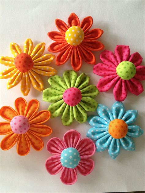 Fabric flowers diy, Cloth flowers, Fabric flower tutorial