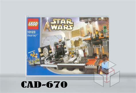 Display case LEGO Star Wars Cloud City playset | Canadian Acrylic Display