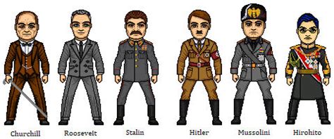 World War 2 Leaders by Windwalker44 on DeviantArt