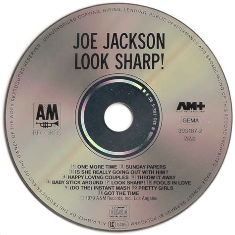 The First Pressing CD Collection: Joe Jackson - Look Sharp!