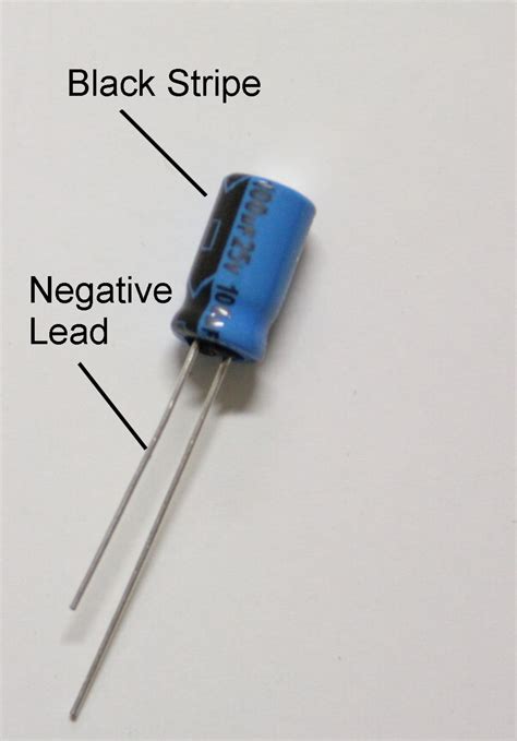 Capacitor positive/negatives sides? | All About Circuits