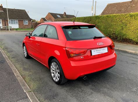 2012 Audi A1 1.6 TDI Sport 105 BHP Diesel 3 Door Hatchback Manual Red